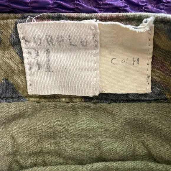 Citizens of Humanity Camouflage Cargo Pants - Picture 2 of 3